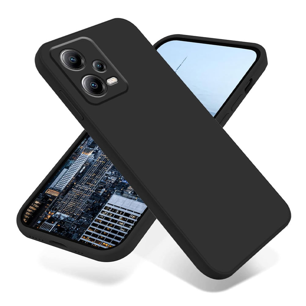 Case para Xiaomi Redmi 12 pro plus, negro