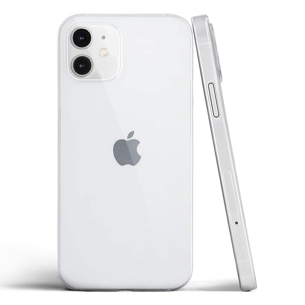 Case para iPhone 12, transparente