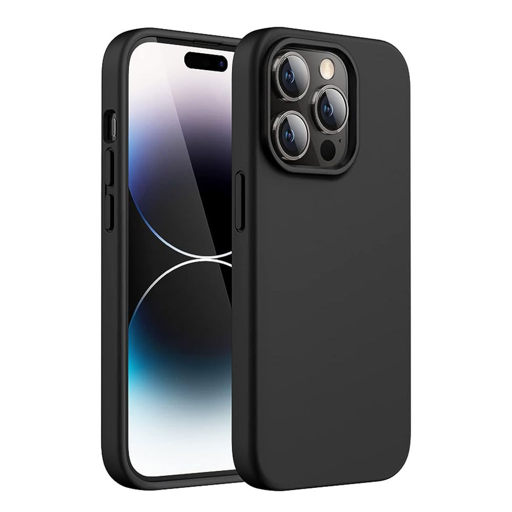 Case para iPhone 14 Pro Max, negro