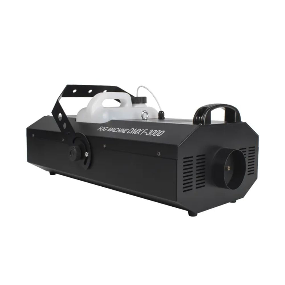 Imagen 1 del producto Máquina de humo fumigación Zeus, control inalámbrico, 3000W + 1 litro de Knock Down, negro