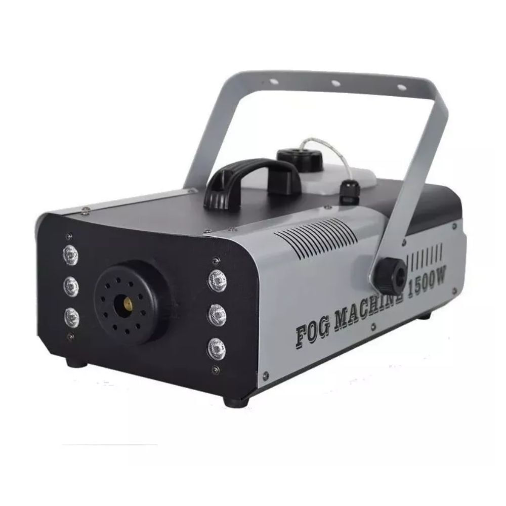 Máquina de humo, capacidad 1.5L, alcance 2-3 metros,1000 w + 1L líquido especial
