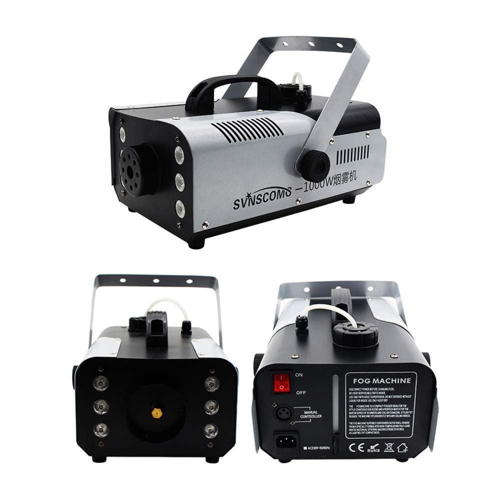 Imagen 2 del producto Máquina de humo, capacidad 1.5L, alcance 2-3 metros,1000 w + 1L líquido especial