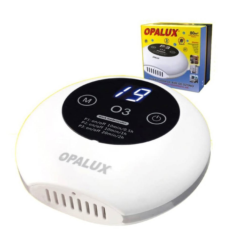 Imagen 2 del producto Purificador de aire Opalux capacidad 80m2, blanco