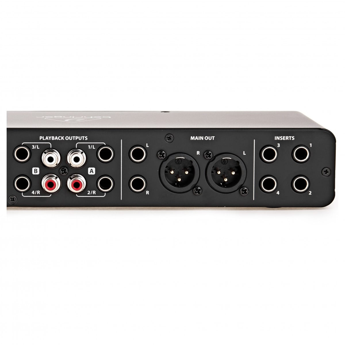 Interfaz de Audio Usb Uphoria Umc404hd, conector USB, 110dB, color negro