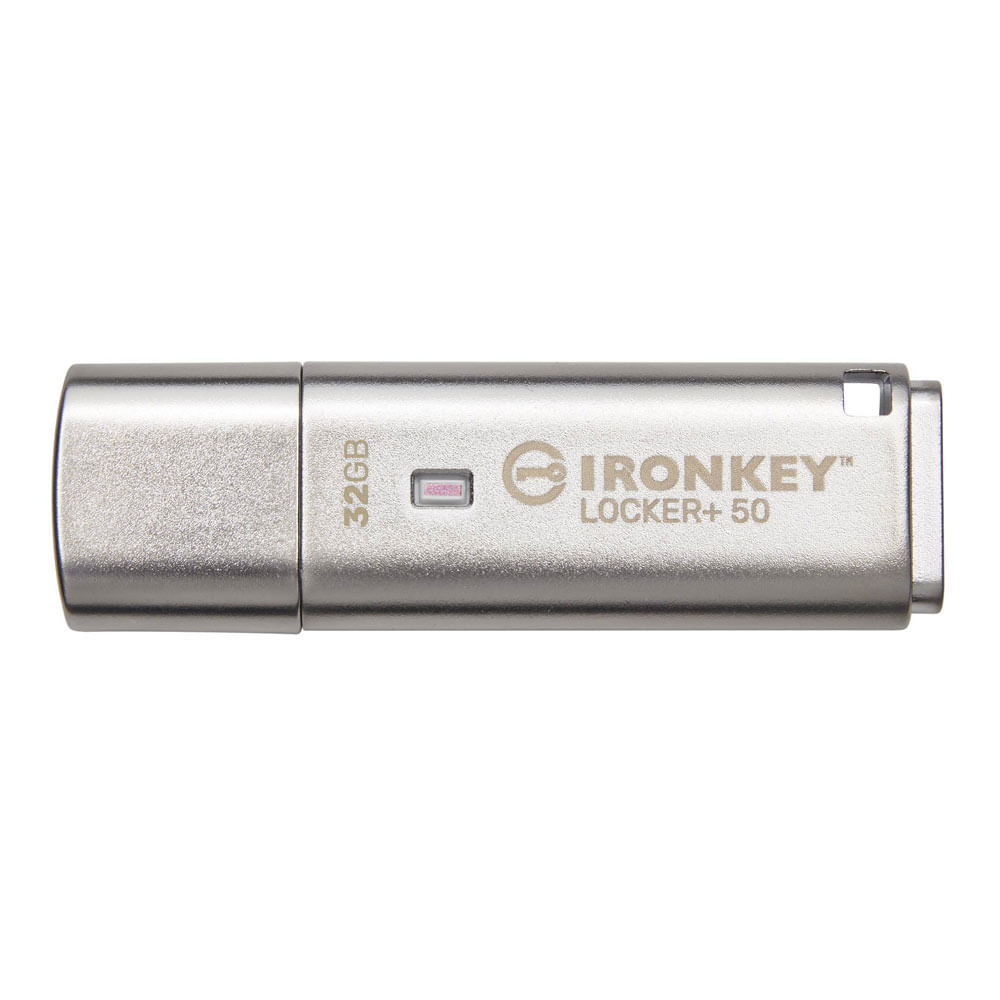 Imagen 2 del producto Memoria USB Kingston IronKey Locker+50 32GB de capacidad, interfaz 3.2, encriptada