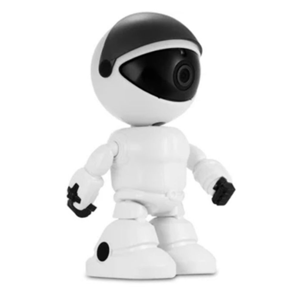 Imagen 2 del producto Cámara de seguridad con diseño, wifi, 1080P, sensor de movimiento, color blanco