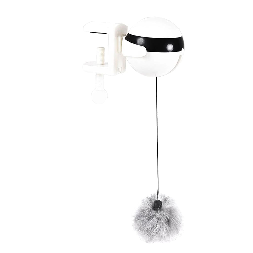 Imagen 2 del producto Juguete interactivo eléctrico para gato, uso de pilas AAA, blanco