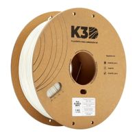 Filamento K3D PLA Blanco Mate (1.75mm, 1Kg)