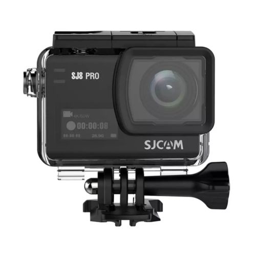 Cámara de acción SJCAM SJ8 PRO, 4K 60FPS, acuática, táctil Gyro, 1200 mAh, negro