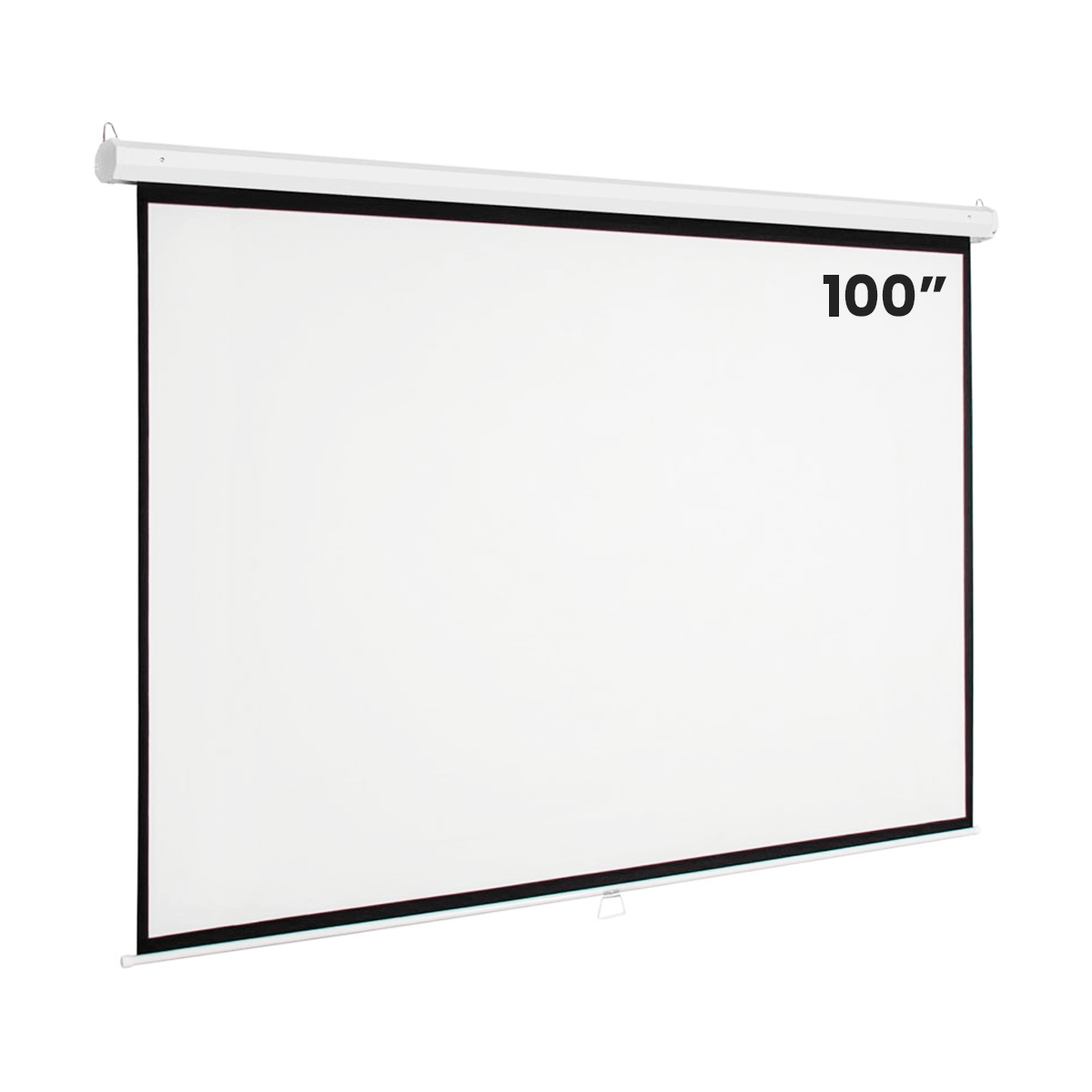 Imagen 2 del producto Pantalla Ecran para proyector 100"" retráctil electrónica, blanco mate, medidas 227x153 cm