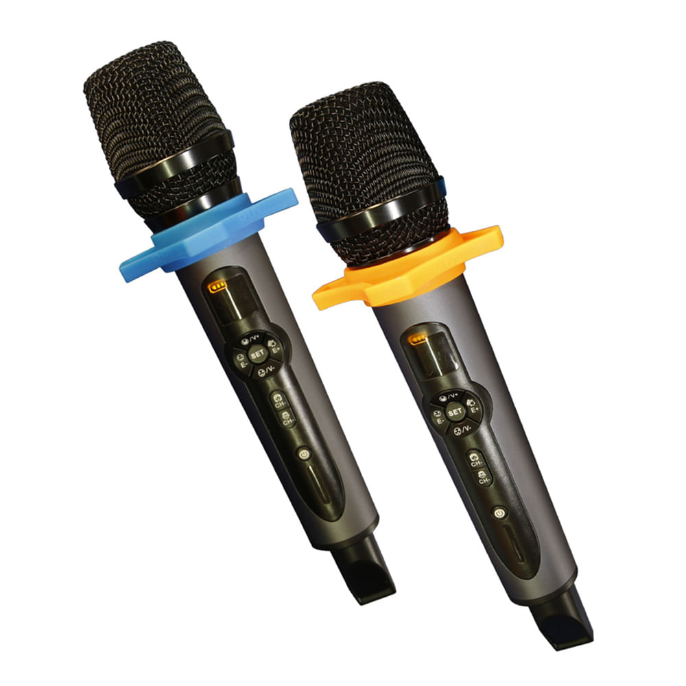 Imagen 1 del producto Micrófono inalámbrico con receptor, recargable Batblack
