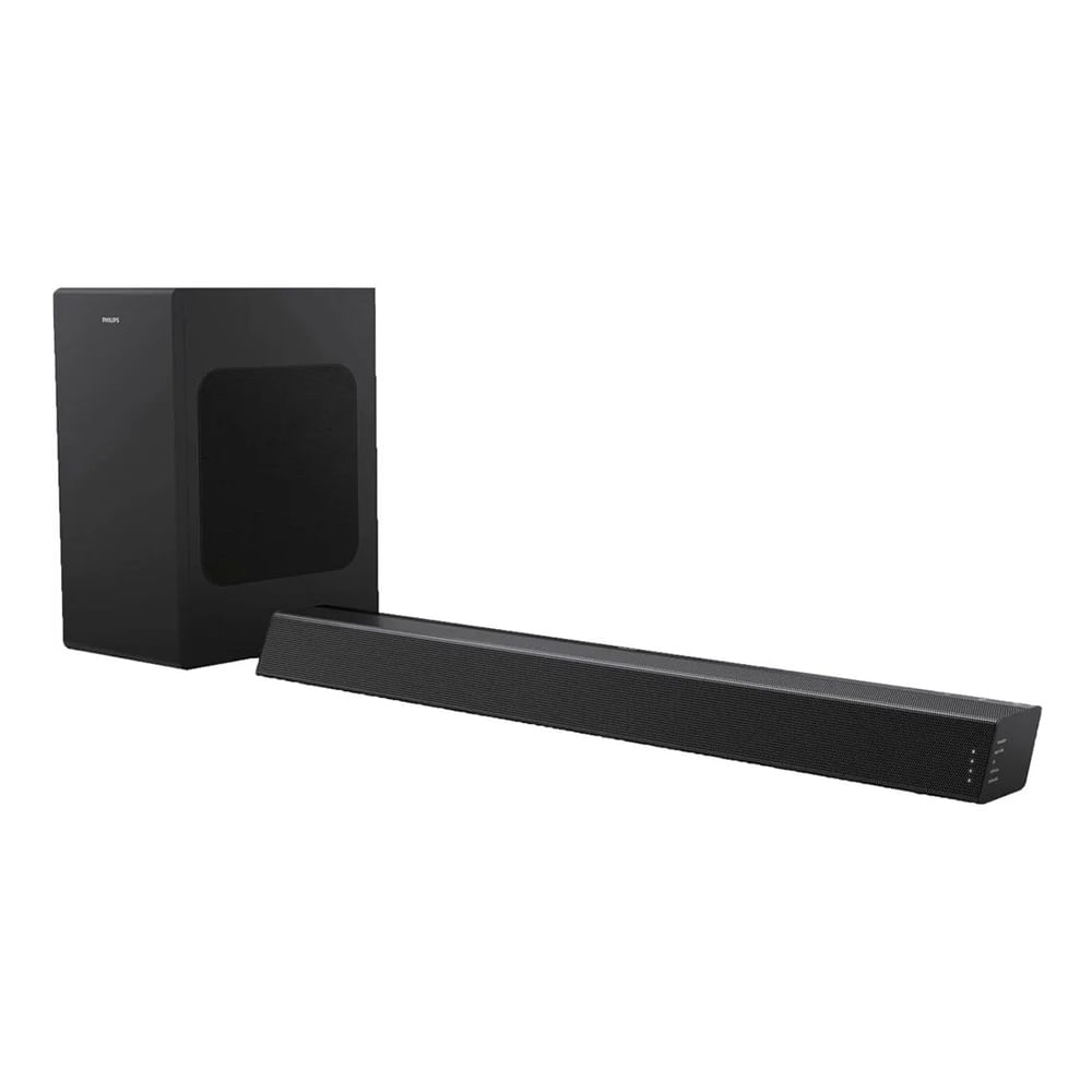 Imagen 2 del producto Barra de sonido Philips TAB7305 potencia 300W, Dolby audio, 2.1 canales, subwoofer inalámbrico, bluetooth, HDMI ARC