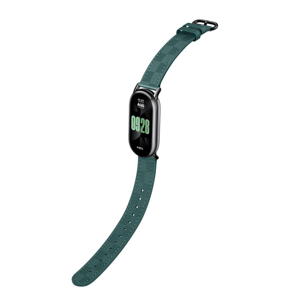 Imagen 2 del producto Correa de cuero Xiaomi para Band 8, verde
