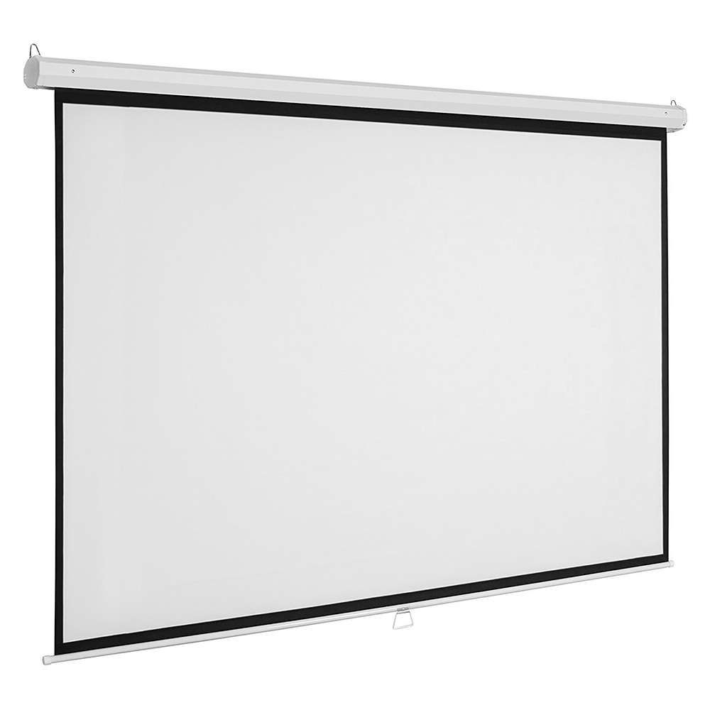 Imagen 2 del producto Ecran pantalla para proyector 100"" manual retráctil, blanco mate