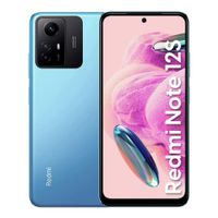 Celular Xiaomi Redmi Note 12S 256GB, 8GB RAM, cámara trasera 108MP y frontal 12MP, 6.43"", azul
