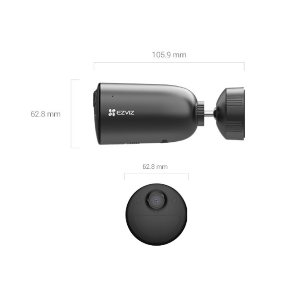 Imagen 2 del producto Càmara De Seguridad Inalambrica Con Bateria Para Exteriores De Resoluciòn 2k - Ezviz