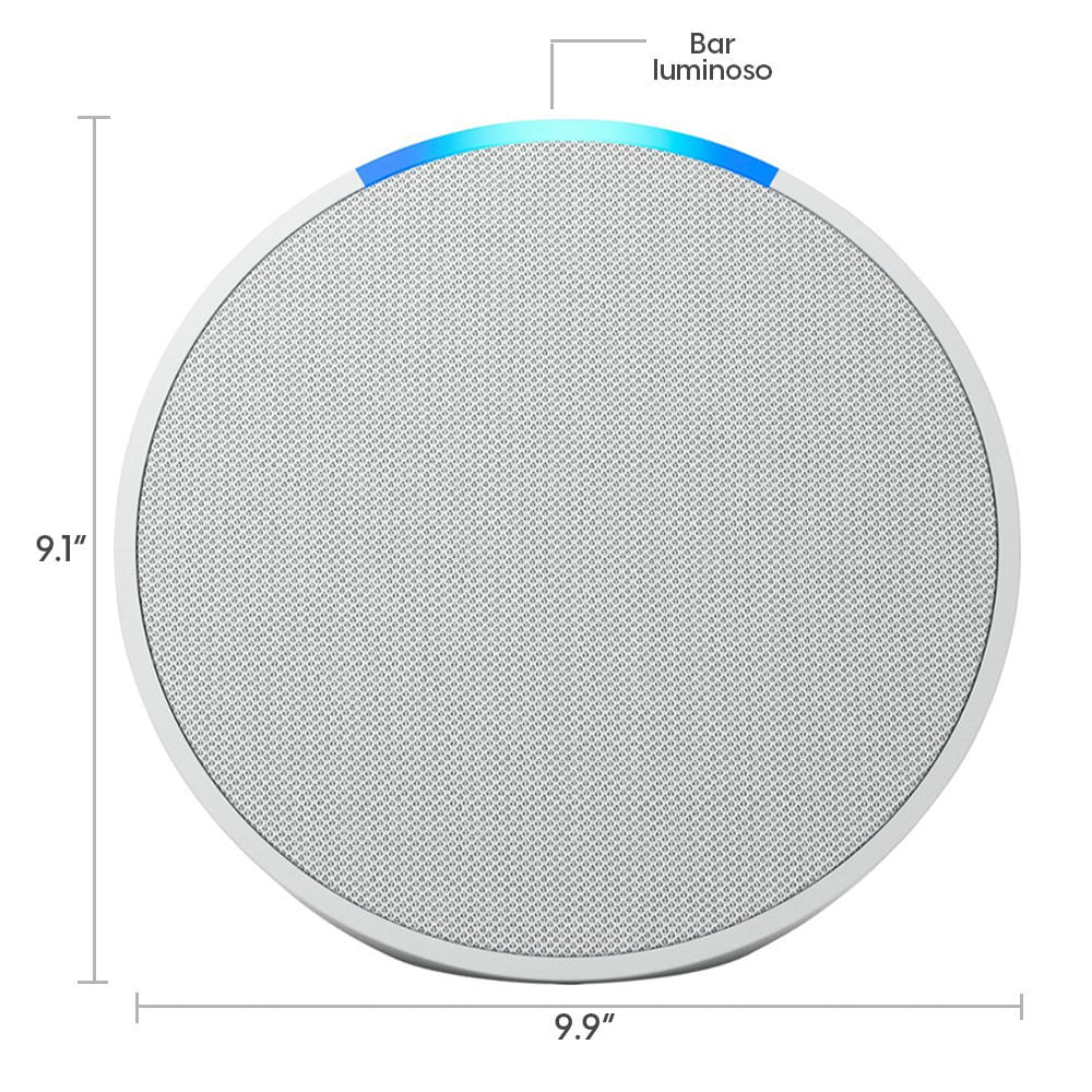 Imagen 2 del producto Altavoz inteligente Amazon Echo Pop control de voz Alexa, blanco