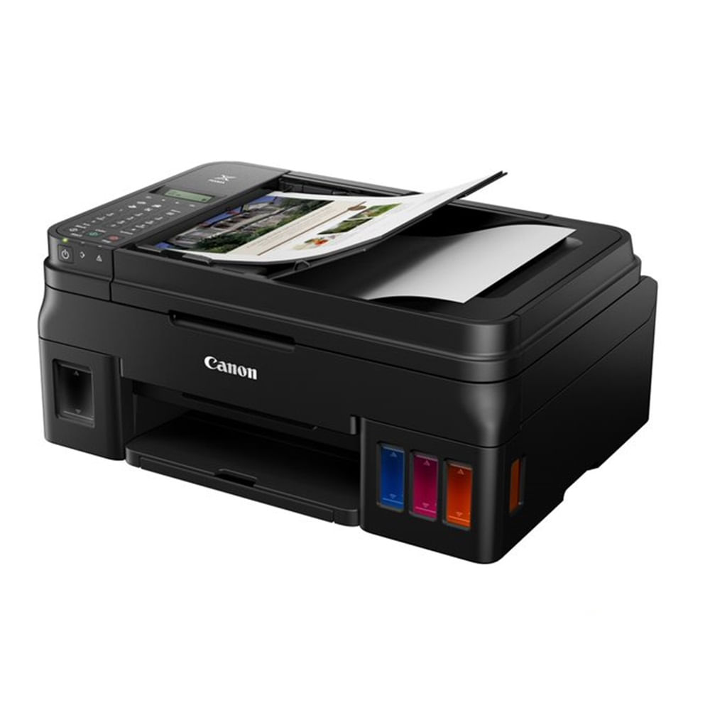 Imagen 2 del producto Impresora multifuncional Canon PIXMA G4110, inyección de tinta, inalámbrica, Wi-Fi, con tanques recargables