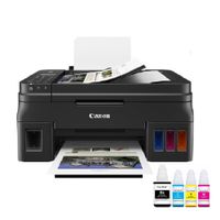 Impresora multifuncional Canon PIXMA G4110, inyección de tinta, inalámbrica, Wi-Fi, con tanques recargables