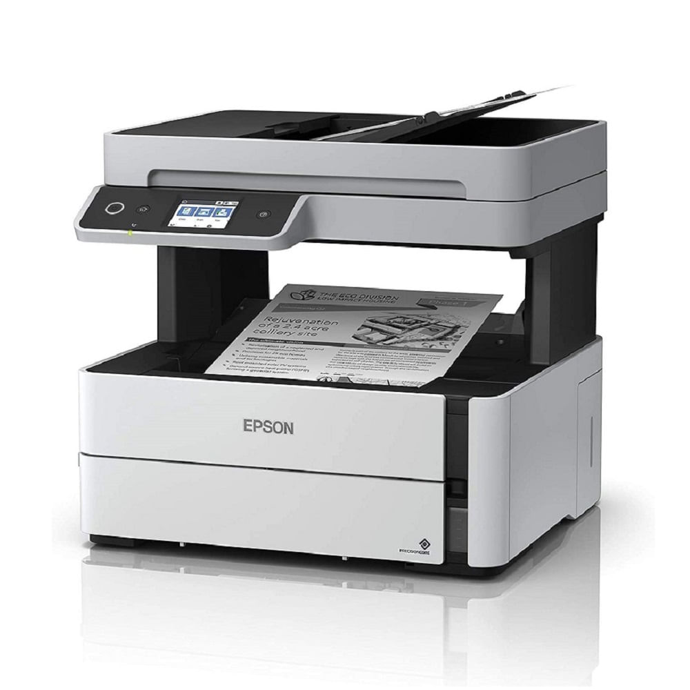 Imagen 2 del producto Impresora multifuncional Epson ET-M3170, conexión Wi-Fi, monocromática + 2 botellas de tinta
