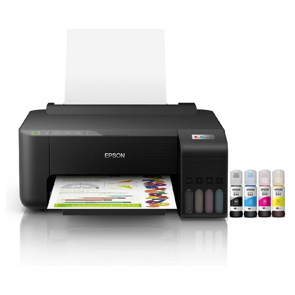 Impresora Epson EcoTank L1250, USB 2.0, conexión inalámbrica + 4 botellas de tinta