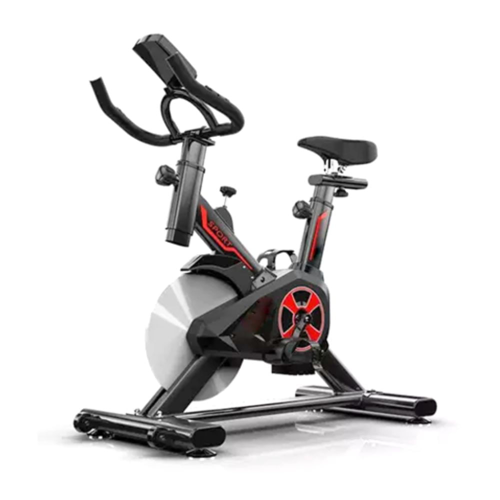 Imagen 2 del producto Bicicleta de spinning Sport Fitness, máx 85 kg, gris