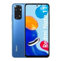Celular Xiaomi Redmi Note 11 EU 128GB, 4GB RAM, cámara trasera 50MP y frontal 13MP, 6.43"", azul (reempacado)