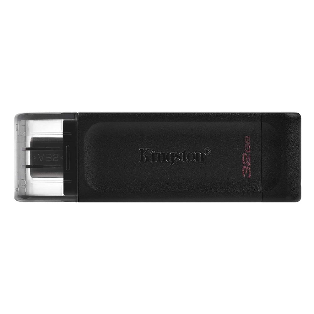 Imagen 2 del producto Memoria USB 3.2 Kingston Data Traveler 70, 32GB de capacidad, Gen 1, negro (reempacado)