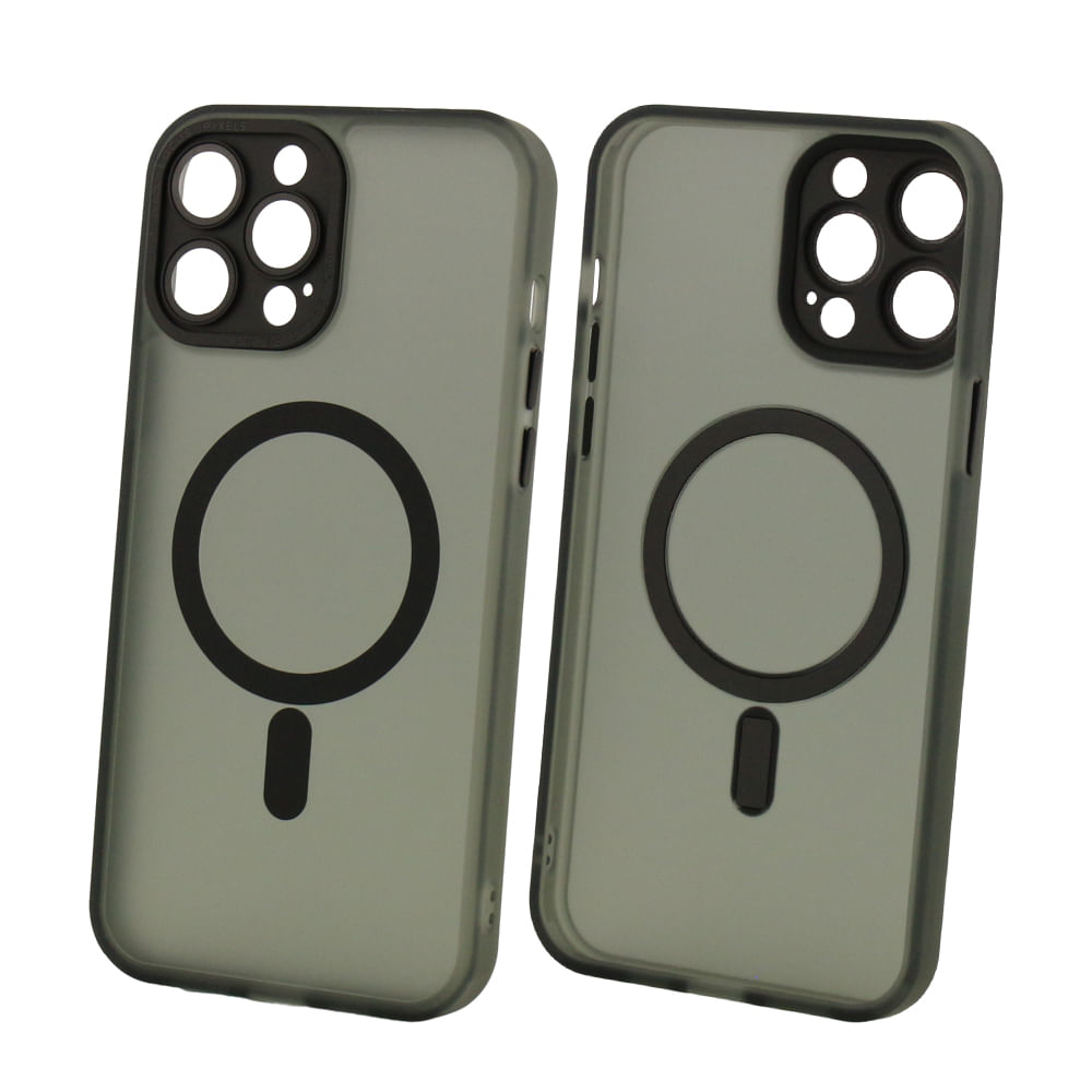 Case para iPhone 14 Pro Max con Magsafe para carga inalámbrica, negro