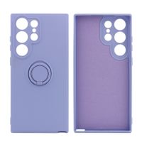 Case para Samsung Galaxy S23 Ultra con anillo, morado
