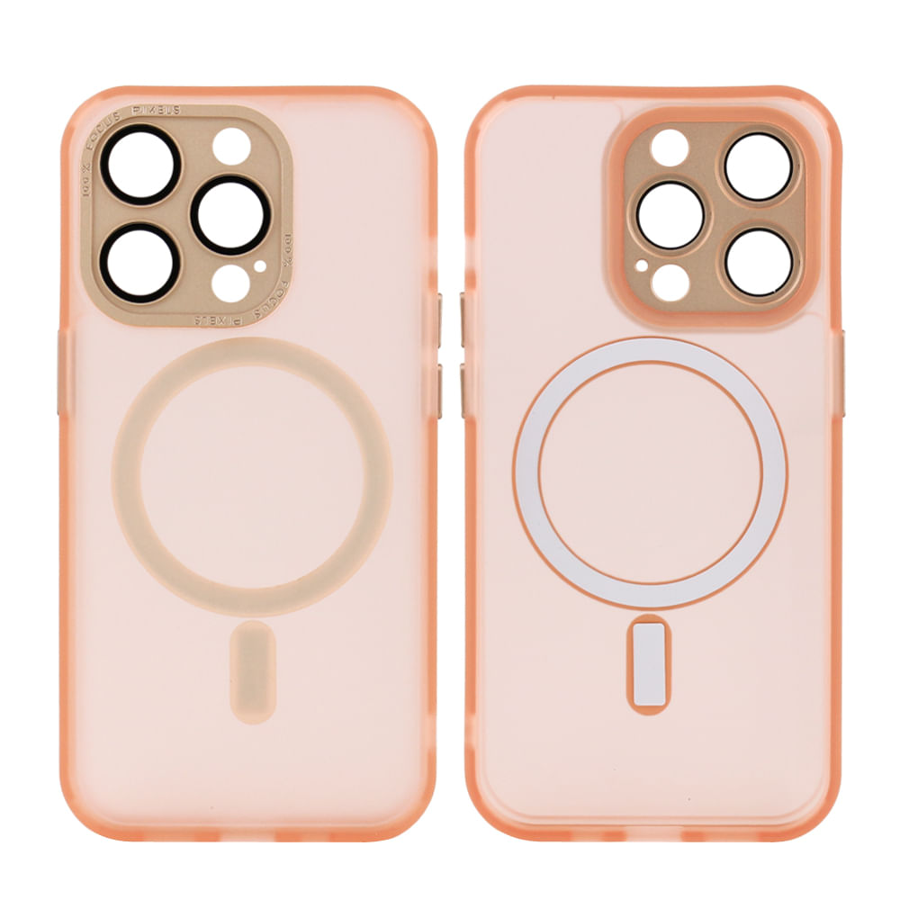 Imagen 2 del producto Case para iPhone 14 Pro con Magsafe para carga inalámbrica, rosado