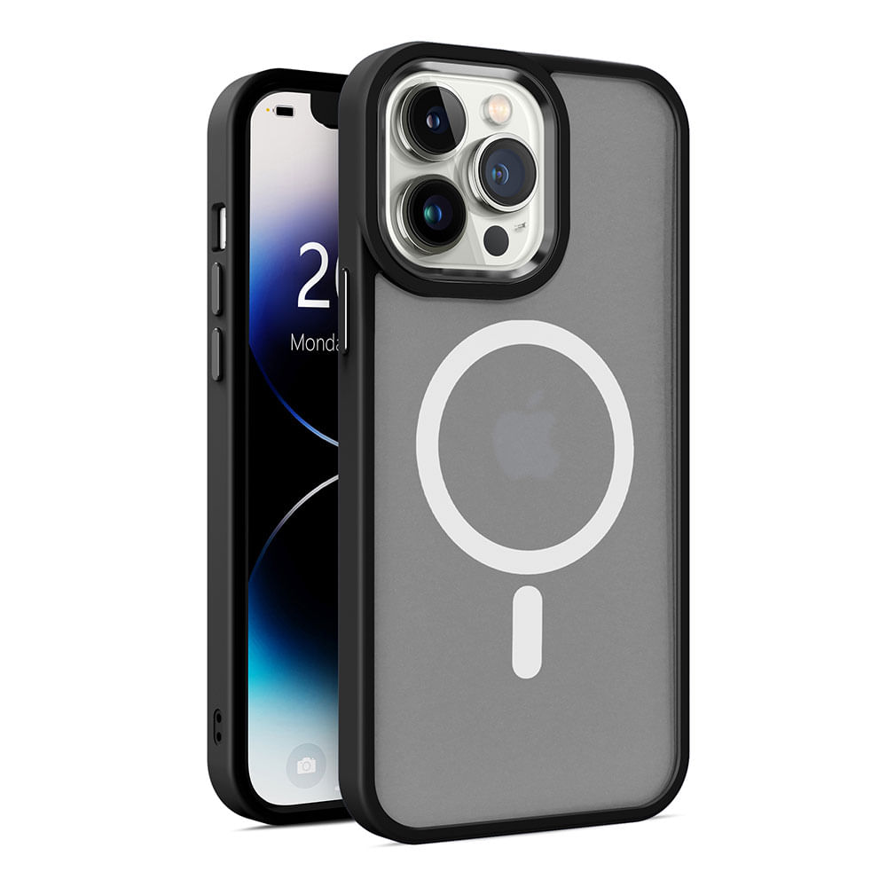 Case para iPhone 14 Pro con Magsafe, negro