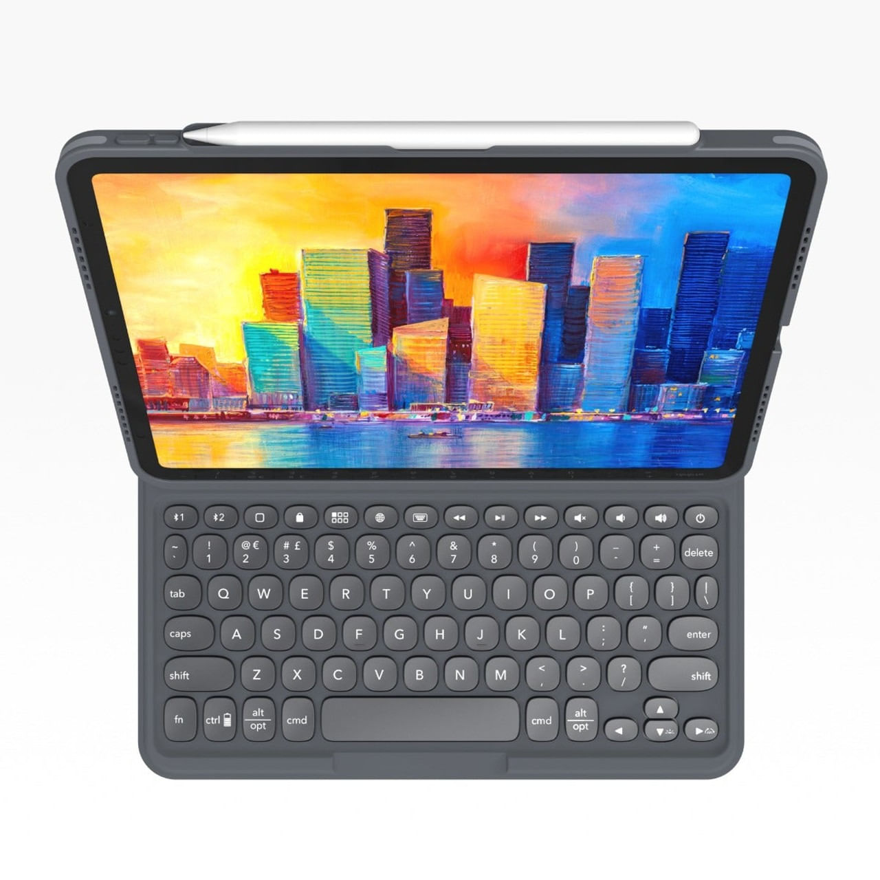Imagen 2 del producto Teclado y case ZAGG Pro Keys Retroiluminado para iPad Air 10.9'' (4a y 5a Gen) y iPad Air 11'' (M2), negro