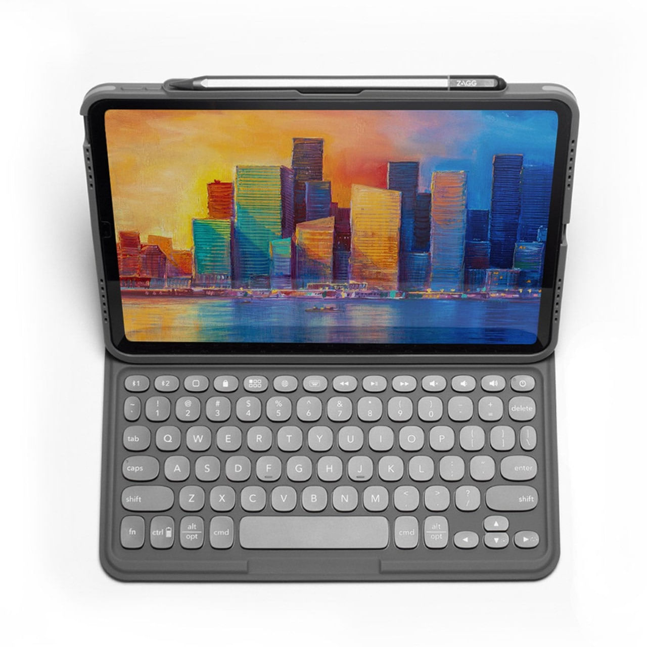 Imagen 2 del producto Teclado y case ZAGG Pro Keys Retroiluminado para iPad Pro 11'' (1a a 4a Gen) y iPad Air 11'' (M2), negro