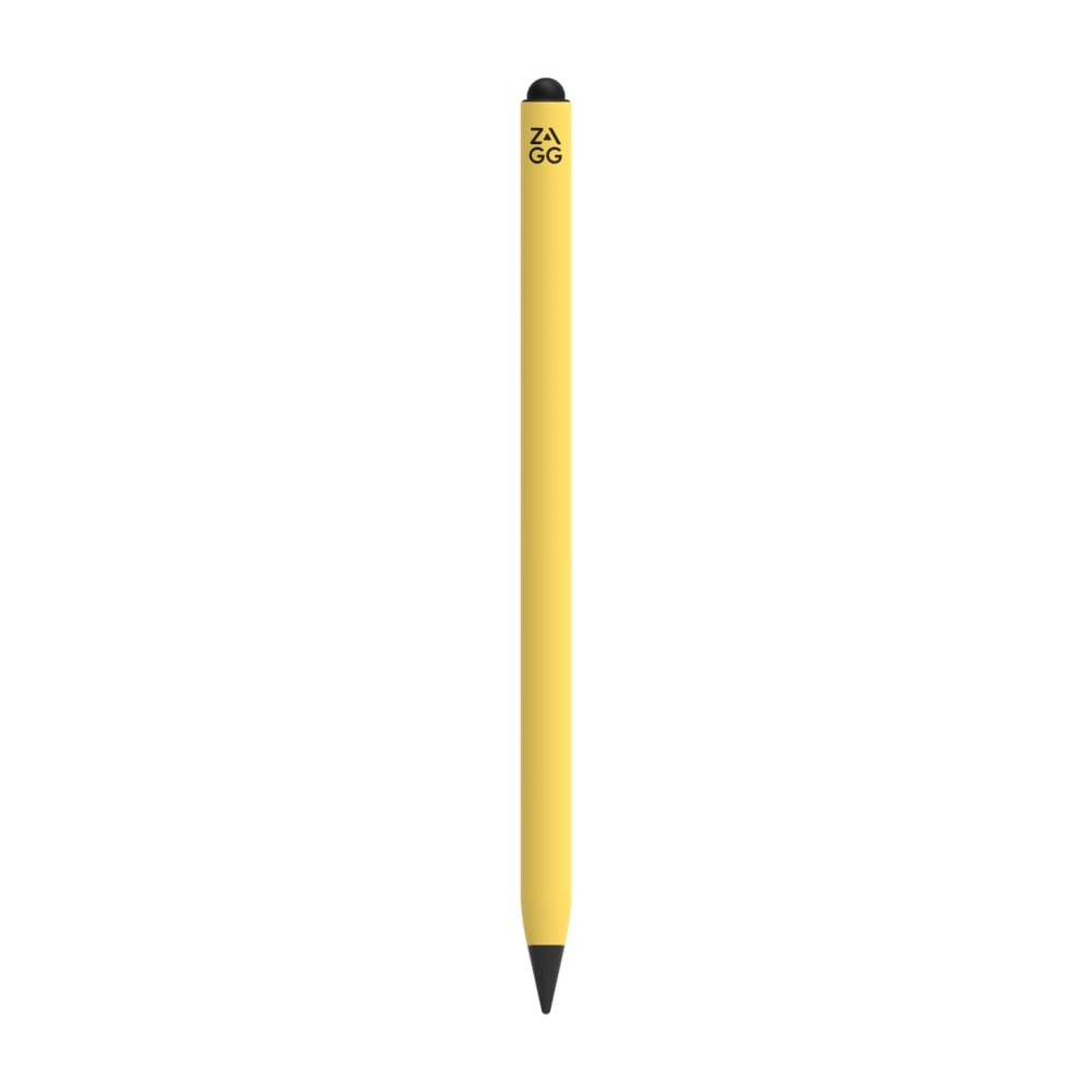 Lápiz Óptico ZAGG Pro Stylus 2 para iPad, carga inalámbrica, punta reemplazable, amarillo