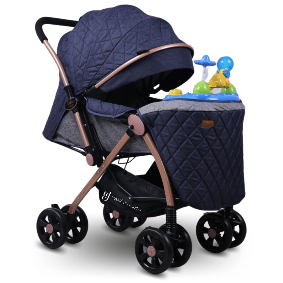 Coche Cuna Musical De Lujo SUMMER DREAM Blue