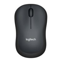 Mouse inalámbrico Logitech M220 silencioso, receptor usb, 1000 dpi, 3 botones, usa pila, negro (reempacado)