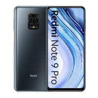 Reacondicionado: Celular Xiaomi Redmi Note 9 Pro 64GB, 6GB RAM, cámara trasera 64 MP y frontal 16MP, 6.67"", gris