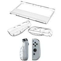 Case para Nintendo Switch OLED Transparente 5 Piezas Rígido
