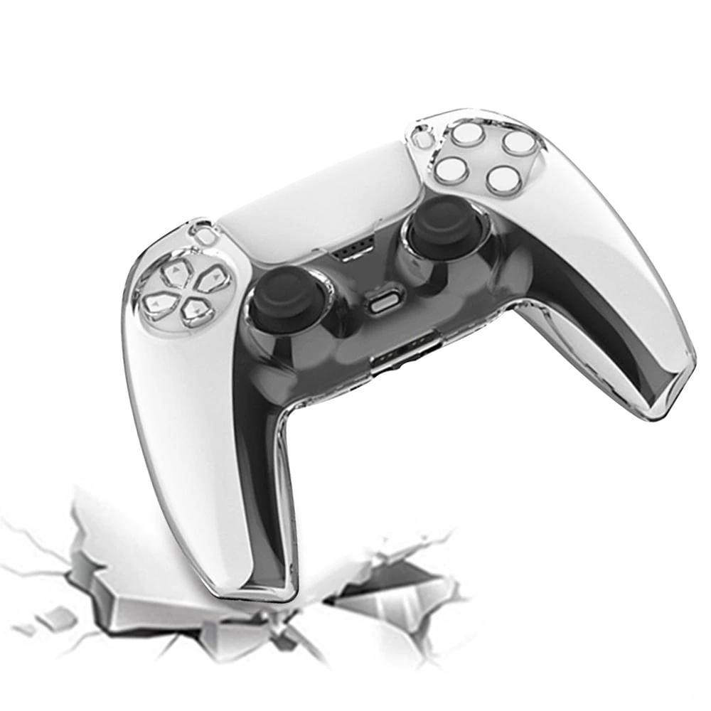 Imagen 2 del producto Case para mando PS5 Dualsense, protector, rígido, transparente