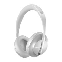 Reacondicionado: Audífonos con cancelación de ruido Bose 700 micrófono incorporado, 11 ajustes, máx. 20 horas, control de música y llamadas, silver