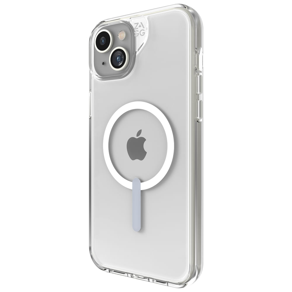 Case ZAGG Crystal Palace Snap para iPhone 15 Plus compatible con MagSafe - Transparente