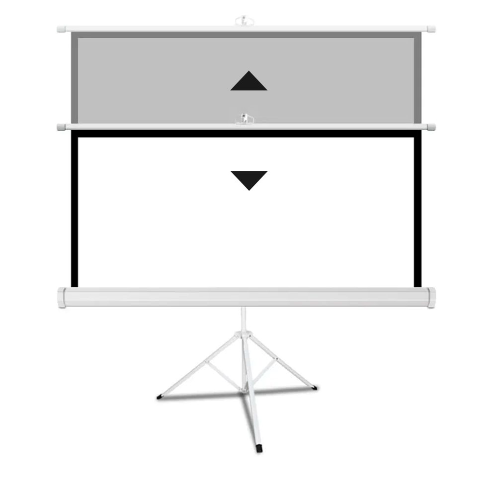 Imagen 2 del producto Pantalla Ecran Evox para proyector 100"" blanco mate, portátil con trípode ajustable