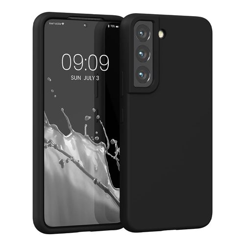 Case para Samsung Galaxy Galaxy S22, amortiguador de choques, protección de cámaras, negro