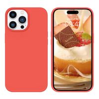 Case para iPhone 14 Pro Max, amortiguador de choques, rojo