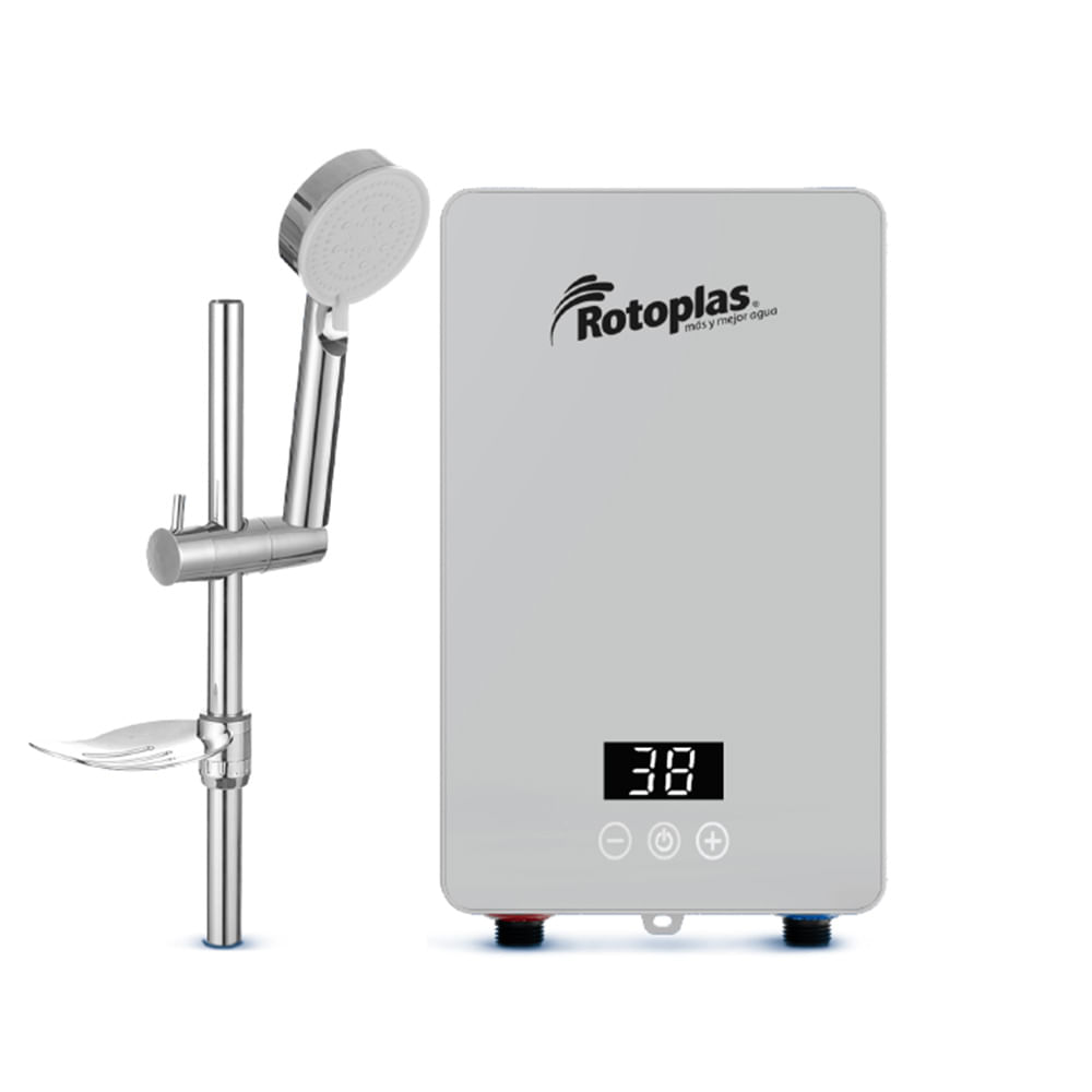 Terma instantánea Rotoplas New Sense Pro 4500w, gris