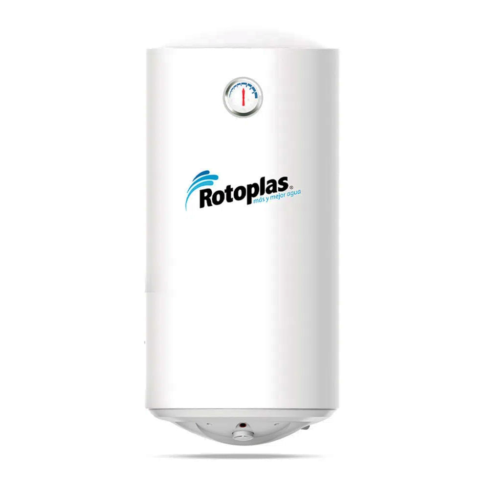 Imagen 1 del producto Terma Rotoplas Duraterma, 1500 w, capacidad 80 litros, termostato de seguridad, blanco