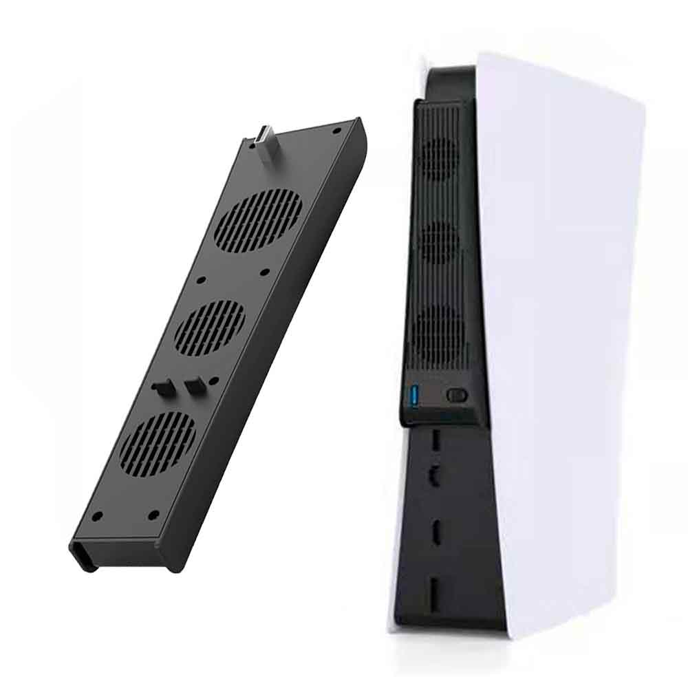 Cooler para PS5 estándar y digital, refrigeración, blanco