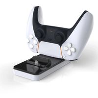 Estación de carga para mando PS5 DualSense, PlayStation 5, 2 puertos de cargas