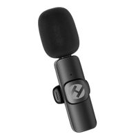 Micrófono inalámbrico Lavalier Hippo M10 con clip, conector Lightning, cancelación de ruido de 360°